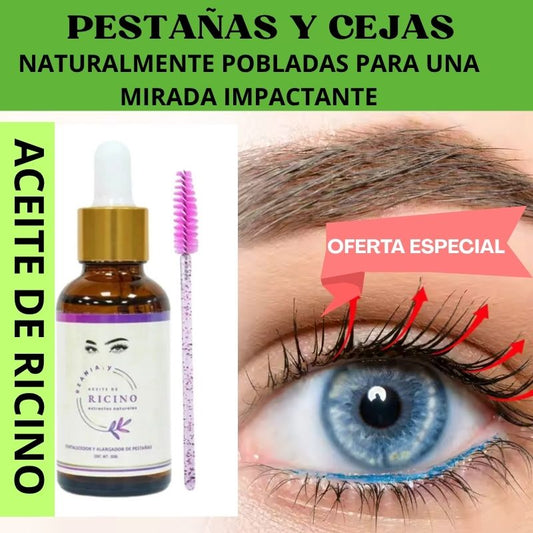 ACEITE DE RICINO PARA PESTAÑAS Y CEJAS