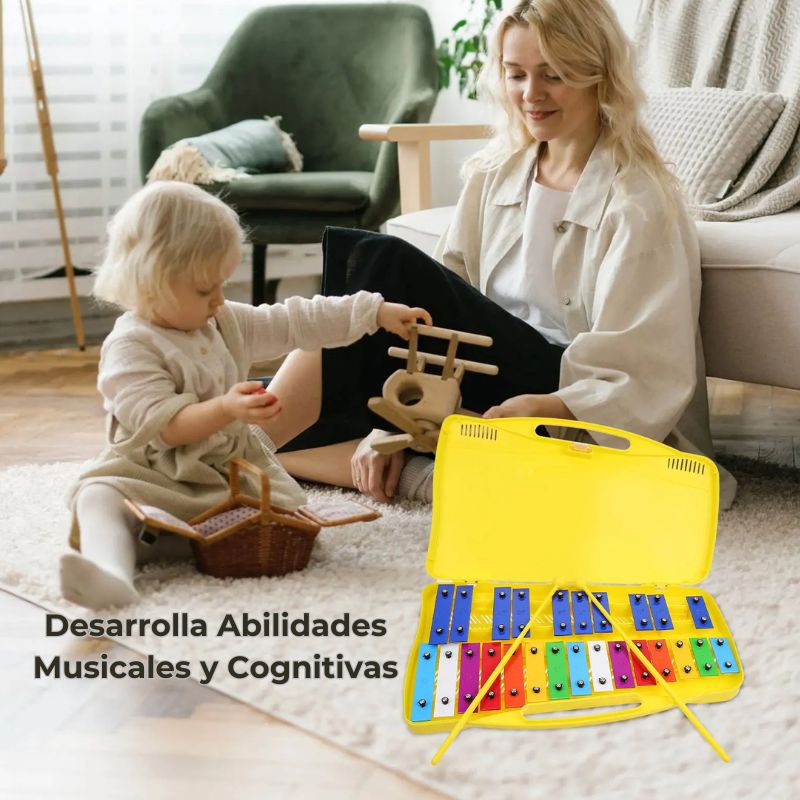 METALOFONO CROMÁTICO DE 25 TECLAS