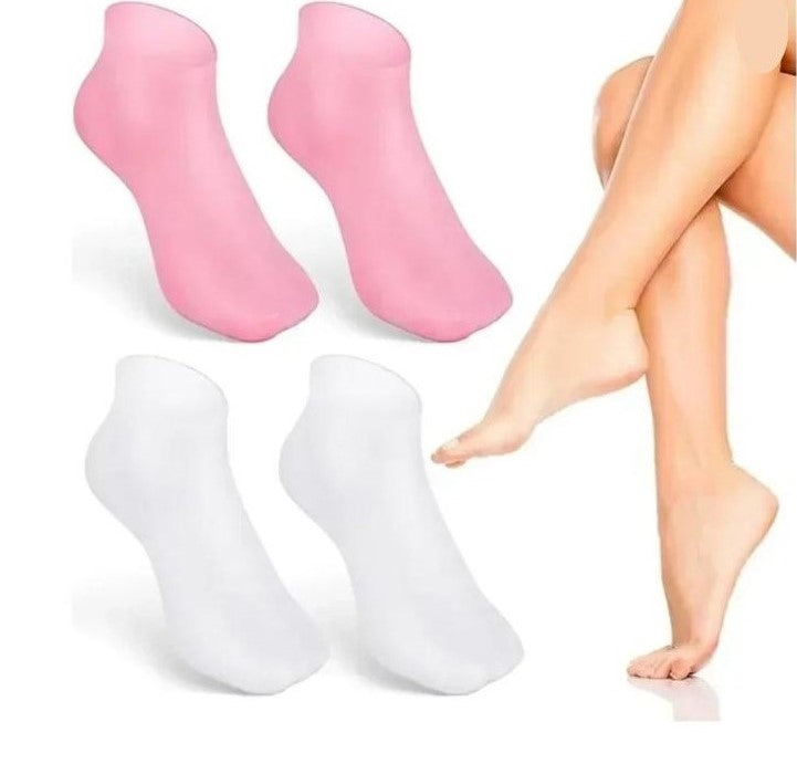 CALCETINES DE SILICONA PARA LA HIDRATACION Y CUIDADO DE LA PIEL DE TUS PIES