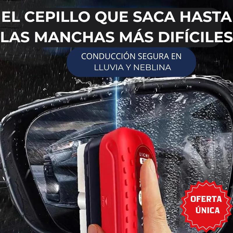 CEPILLO LIMPIADOR DE PELÍCULA DE ACEITE PARA PARABRISAS-Solución eficaz para un manejo seguro