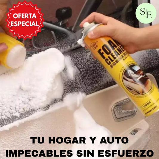 ✨ESPUMA PRO FOAM CLEANER  Elimina manchas y olores en minutos