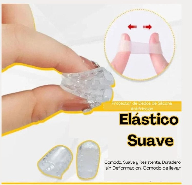 PROTECTORES DE SILICONA PARA LOS DEDOS DEL PIE 10 UNIDADES