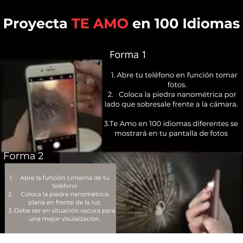 COLLAR TE AMO 100 IDIOMAS