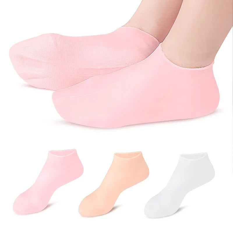 CALCETINES DE SILICONA PARA LA HIDRATACION Y CUIDADO DE LA PIEL DE TUS PIES