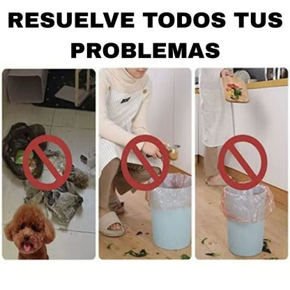 BASURERO PLEGABLE. Se pliega en segundos, Gana Espacio Libre en tu Cocina desde el primer uso.