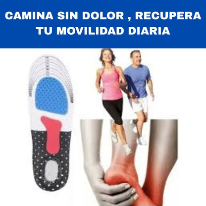 PLANTILLAS CONFORT Amortiguan Impacto y Alivian Fascitis  Plantar