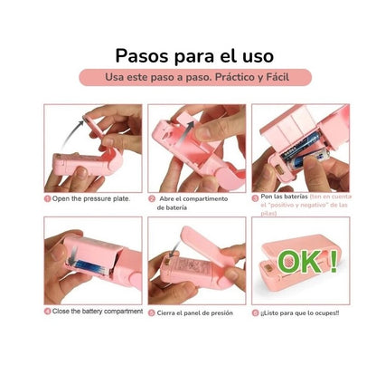 MINI MAQUINA DE TERMOSELLADO DE EMBALAJE