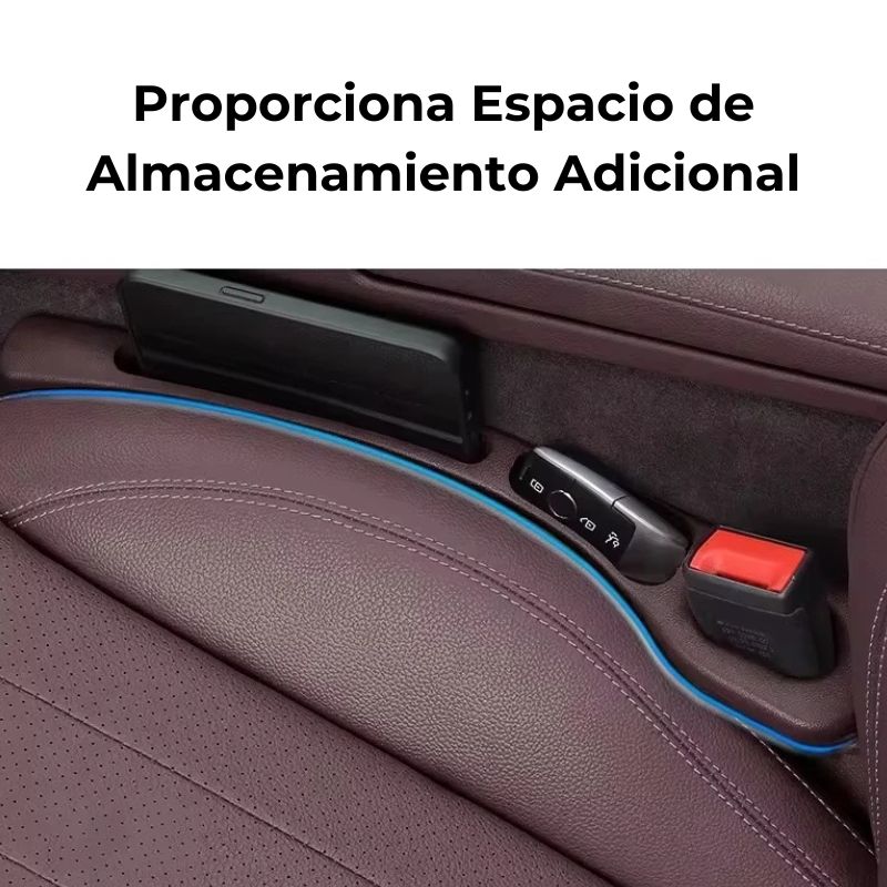 ORGANIZADOR PARA RELLENAR ESPACIO DEL ASIENTO DEL AUTOMOVIL 2 UNIDADES