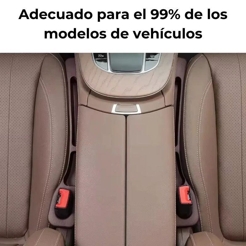 ORGANIZADOR PARA RELLENAR ESPACIO DEL ASIENTO DEL AUTOMOVIL 2 UNIDADES