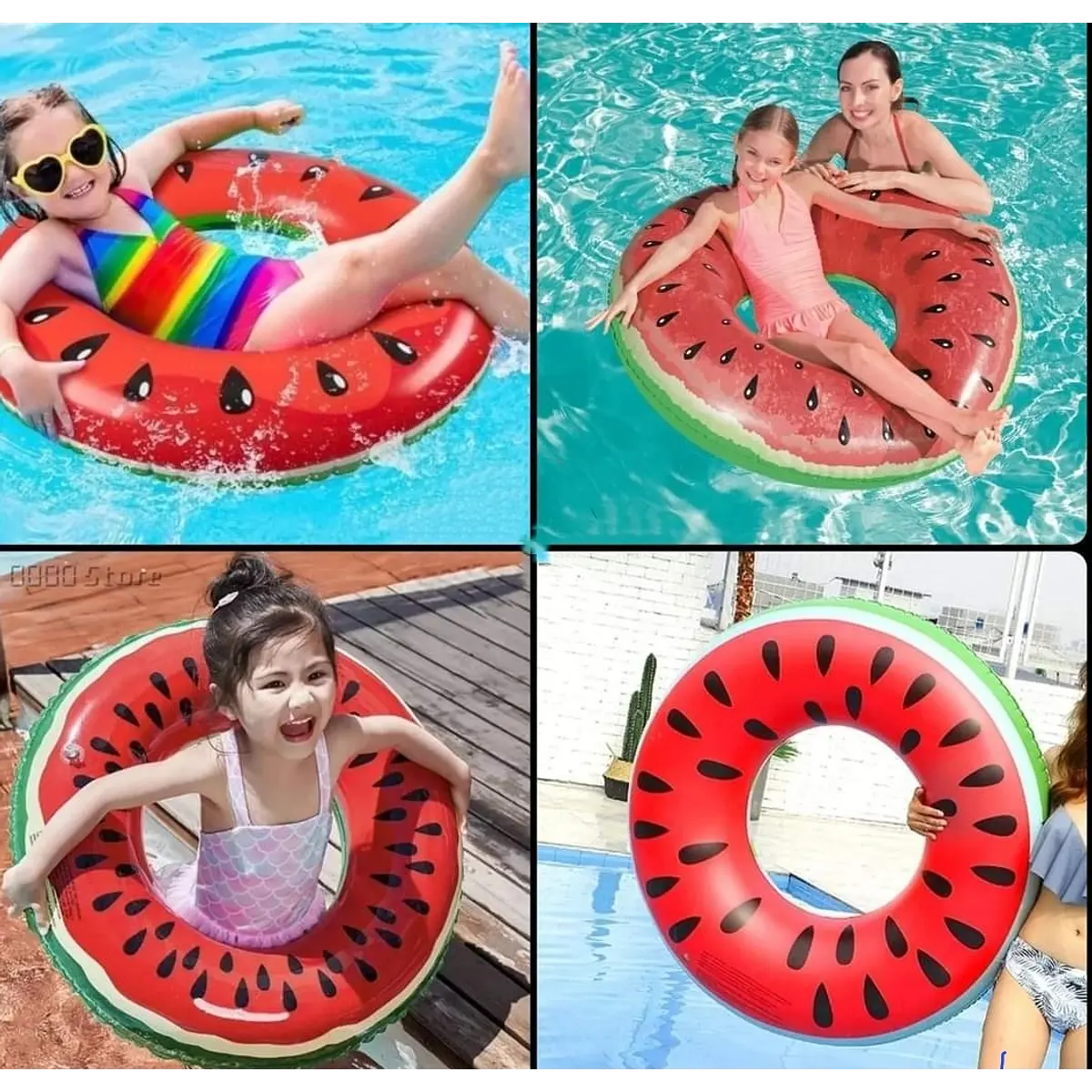 FLOTADORES DE SANDIA SET 4 UNIDADES 80 CM