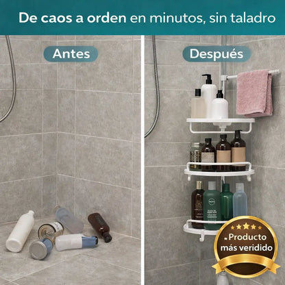 AquaSpace™ Tu ducha ordenada desde hoy sin tocar paredes