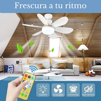 LumiFlow™ Hace que tu casa se sienta fresca y cómoda