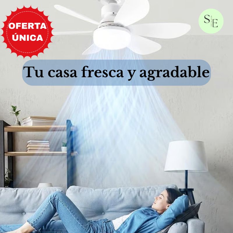 LumiFlow™ Hace que tu casa se sienta fresca y cómoda