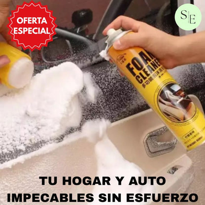 ✨ESPUMA PRO FOAM CLEANER  Elimina manchas y olores en minutos