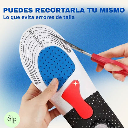 PLANTILLAS CONFORT Amortiguan Impacto y Alivian Fascitis  Plantar