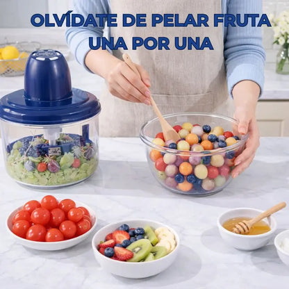 FruitEasy™ Pelador Automático de Frutas Pequeñas en 20 Segundos
