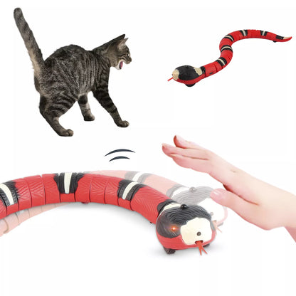 SERPIENTE INTERACTIVA ELECTRÓNICA  PARA GATOS