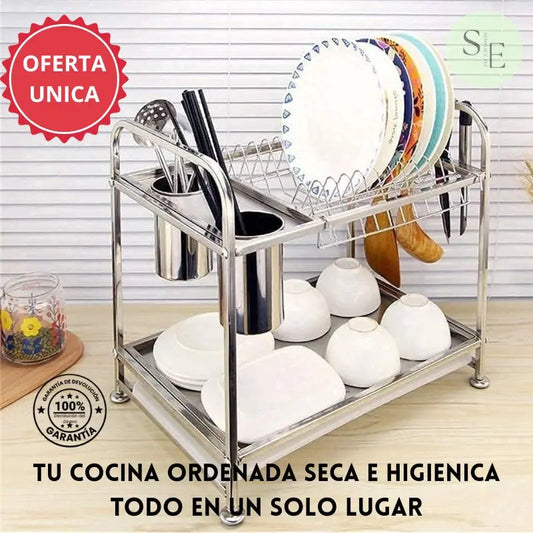 DryNest™ — El escurridor que dura tanto como tu cocina